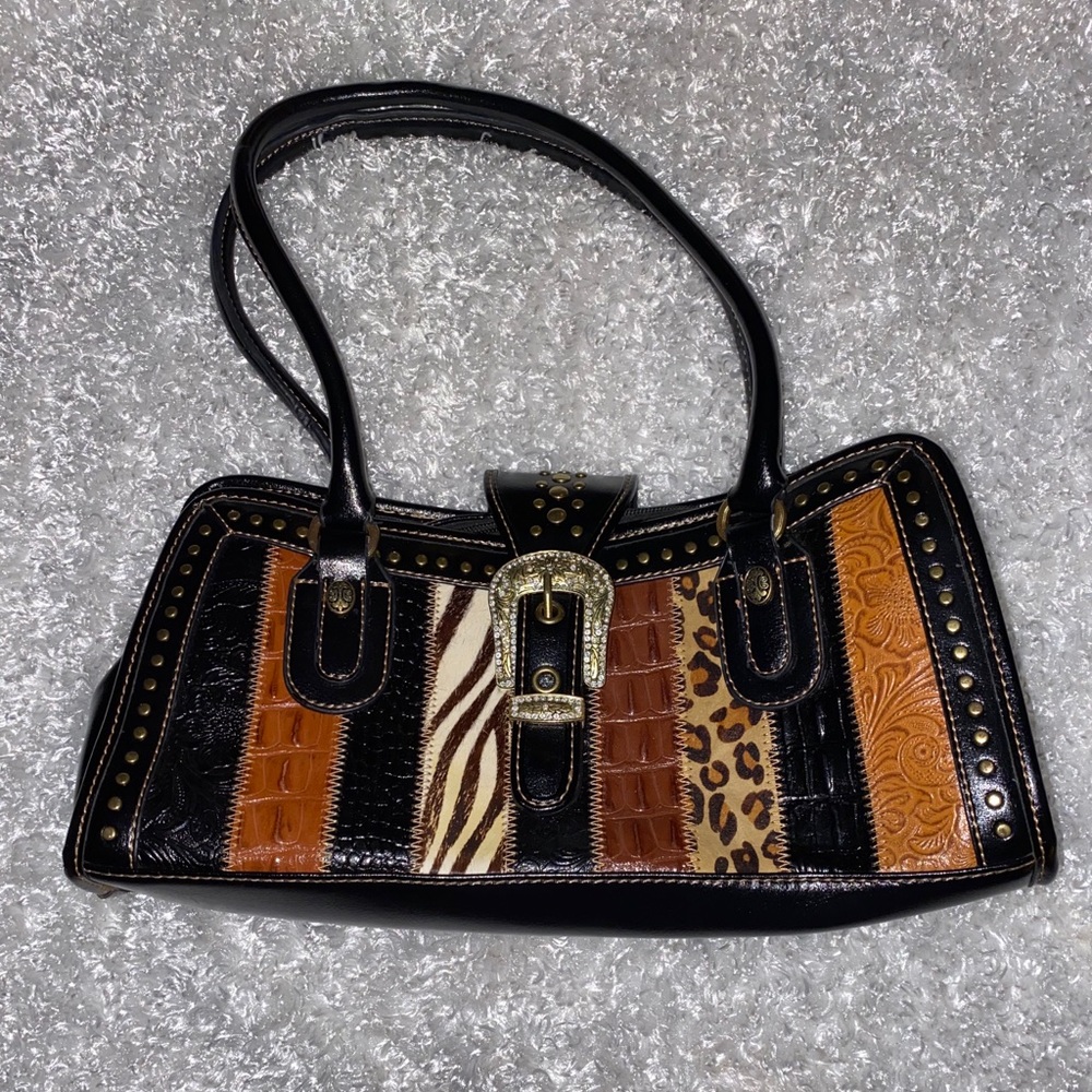 Multi print party purse